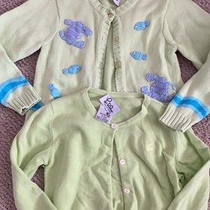Lilly Pulitzer cardigans 4T